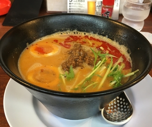 「味噌タンタンメン」@ラーメンばんだいの写真