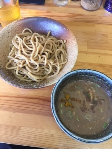 「たぶん東京で一番おいしいカレーつけ麺・並　850円」@徳川膳武の写真