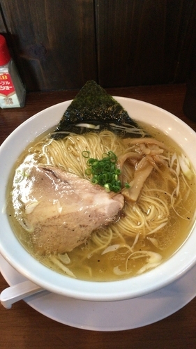 「塩中華そば（大）780円」@中華そば 一休の写真