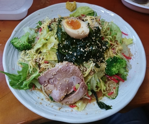 「とことん冷やし麺　850円」@二代目司流 とことんらーめんの写真