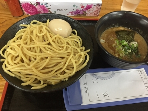 「つけめん（大）＆味玉（￥100）」@つけめん・らあめん 福は内の写真