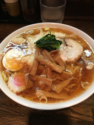 「ワンタン麺」@中華そば 光来の写真