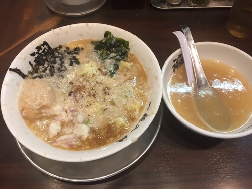 「新潟味噌ラーメン 味玉 (大油)」@らーめん潤 亀戸店の写真