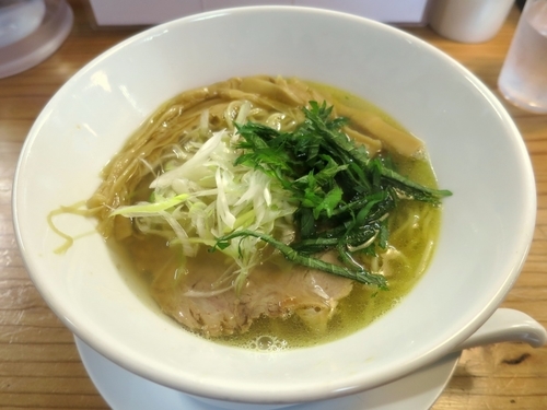 「鶏塩 ７００円」@麺蔵 あつおの写真