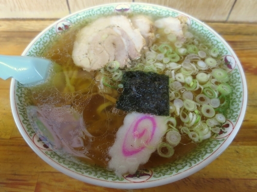 「ラーメン ６３０円」@手打ちラーメン 丸富の写真
