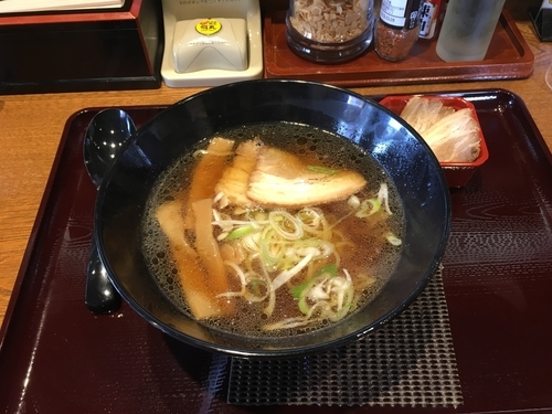 「醤油ラーメン  380円 チャーシュートッピング100円」@北海道らーめん 伝丸 羽村店の写真