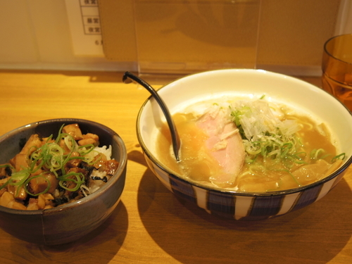 「鶏×魚ラーメン」@麺や 拓の写真