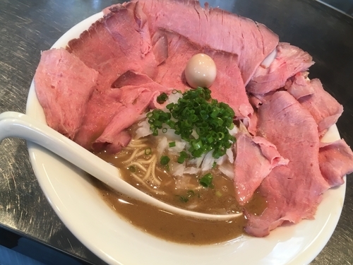 「濃厚煮干 +肉増し」@さんじの写真