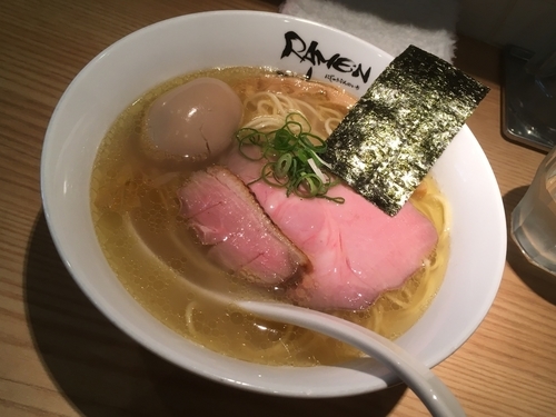 「塩そば + 鴨チャーシュー +味玉」@Ramen にじゅうぶんのいちの写真