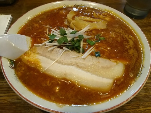 「【限定】鬼 －おに（醤油）－」@らあめん 寸八 総本店の写真