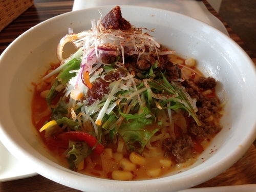 「冷やしサラダ担々麺　￥９００」@Chinese Dining 胡食 ~kokuu~の写真