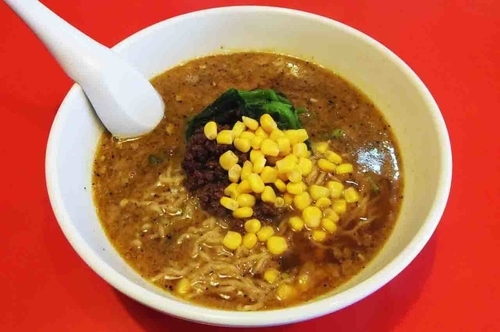 「四川コーンラーメン」@輪の写真