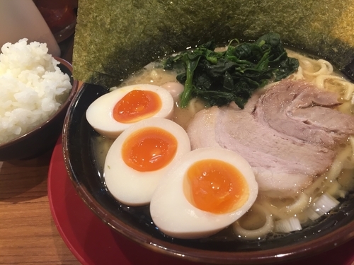 「ラーメン (並) 730円 のり増し 50円」@横浜家系ラーメン 大森家の写真