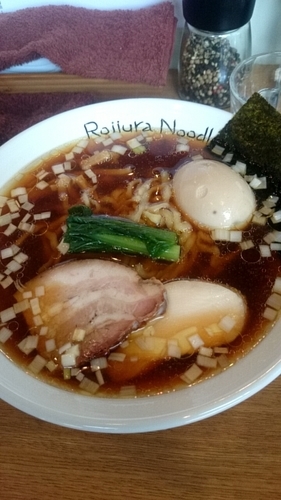 「味玉中華そば(８００円)」@Rojiura Noodle 温麦の写真