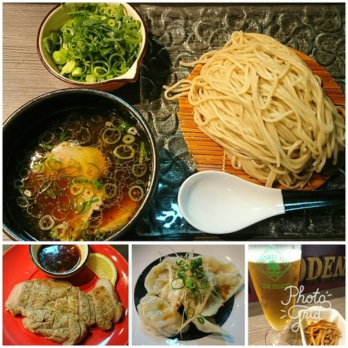 「ざるつけ麺￥820＋九条ネギ￥100 他」@柳麺 呉田-goden-の写真