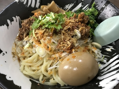 「味噌坦々まぜそば」@山びこの写真