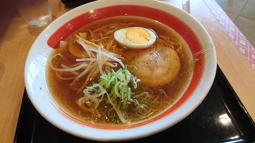 「ラーメン（５００円）」@長篠陣屋食堂の写真