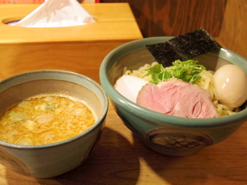 「味玉海老つけ麺」@麺処 三鈷峰の写真