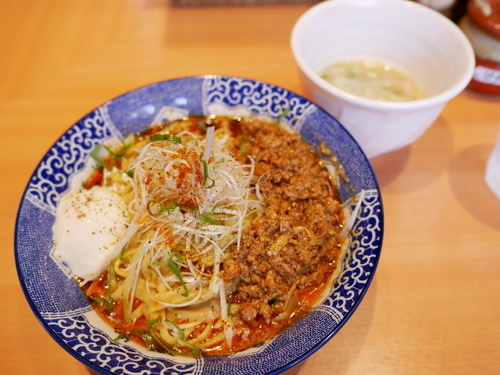 「汁なし担々麺 サービス大盛」@中華そば 虎桜の写真
