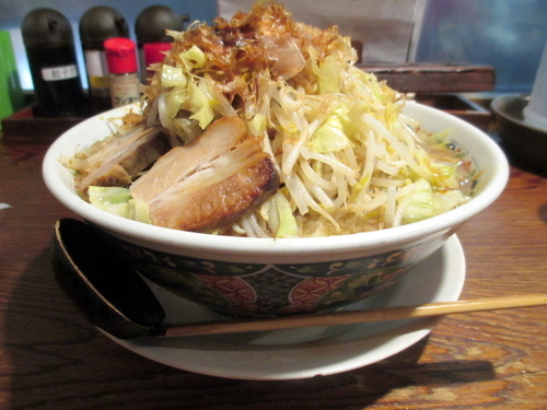 「ラーメン」@ラーメン・つけ麺 笑福 米子陰田店の写真