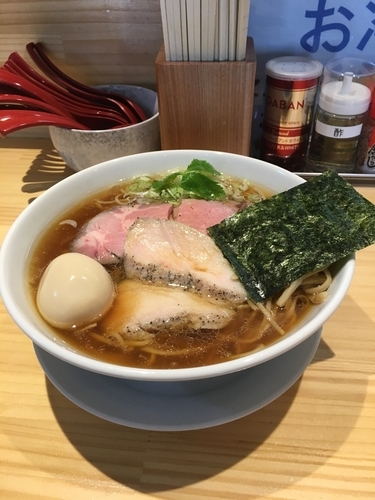 「特製こもんそば」@麺ゃこもんの写真