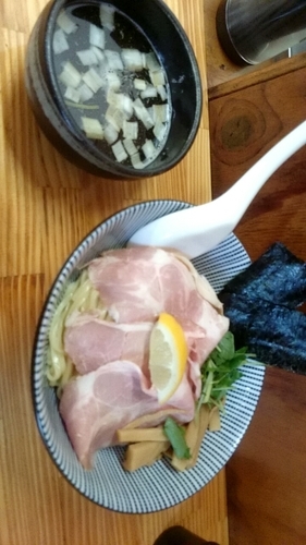 「煮干しつけ麺 大盛り」@中華そば よしかわの写真