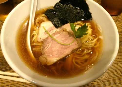 「平子煮干そば　750円」@新橋 纏の写真