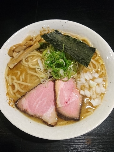 「濃厚中華そば(中) 850円」@BASSO ドリルマンの写真