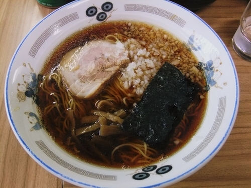「ラーメン（600円）」@らぁ麺 つねの写真