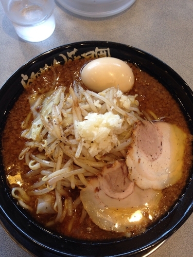 「ブラックモンスター」@らあめん花月嵐 田名店の写真
