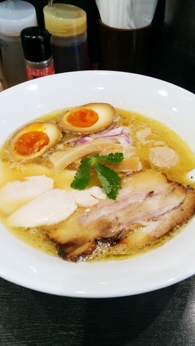 「濃厚福島鶏白湯」@麺処 若武者 草加分店 東北六縣堂の写真