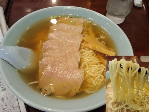 「チャーシュー麺750円」@清華園の写真