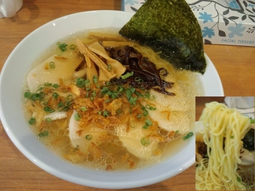 「鶏のせ香味麺880円」@MEN-YA DAISUKEの写真