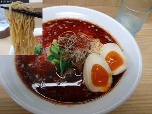 「麻辣担担麺味玉980円」@麺屋 清星の写真