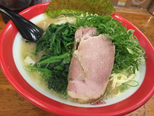 「細麺 + 九条ネギ」@百麺 中山道店の写真