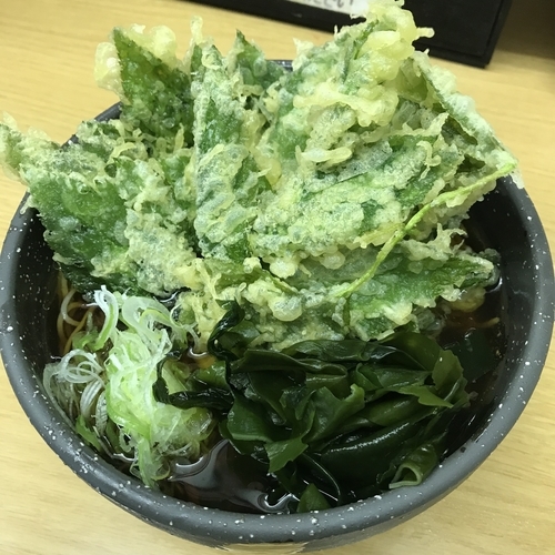 「あしたば天（￥380）」@葛西めんやの写真