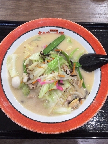 「美東ちゃんぽん（ハーフ）」@美東ちゃんぽん亭の写真