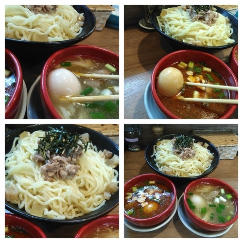 「極塩つけＳＯＢＡ大盛り」@麺家 Shumen Doushiの写真