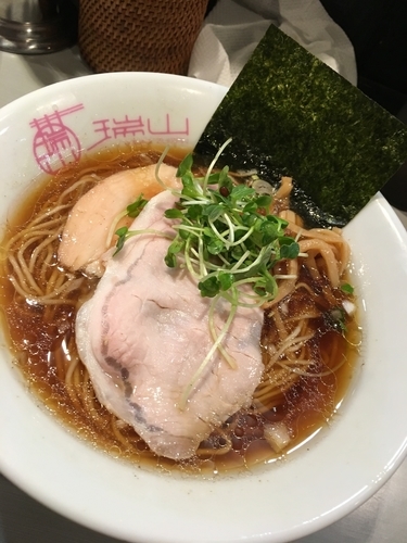 「特製中華そば」@中華蕎麦 瑞山（ZUIZAN）の写真