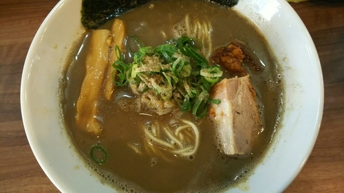 「濃厚煮干そば」@無化調らあめん いりにぼ 新所沢店の写真