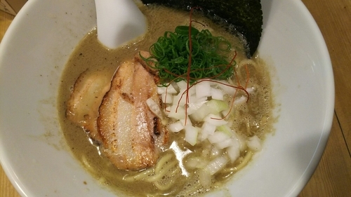 「濃厚煮干し」@焼きあご煮干しラーメン きちの写真