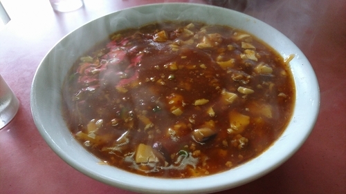 「麻婆豆腐ラーメン　650円」@金丸珍來の写真