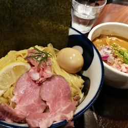 得のせ純濃煮干つけ麺(中)