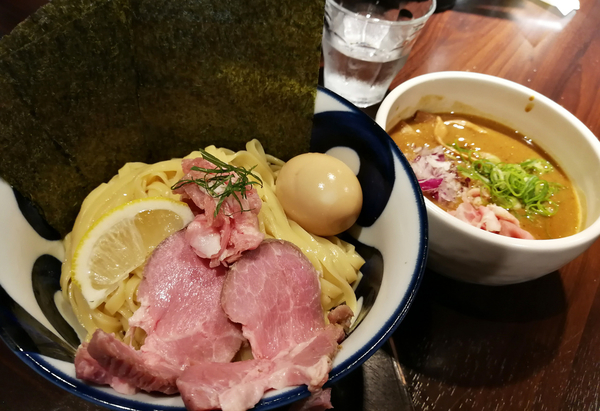 得のせ純濃煮干つけ麺(中)