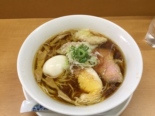 「特製醤油そば」@中華そば 大井町 和渦の写真