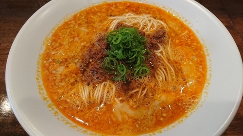 「担々麺＋チャーシューご飯(小) ￥ 1000」@創作麺工房 鳴龍の写真
