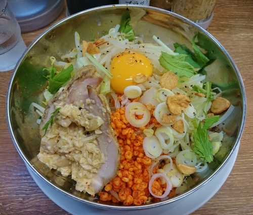 「野郎の冷やし中華(夏季限定)　980円」@野郎ラーメン 浅草橋西口店の写真
