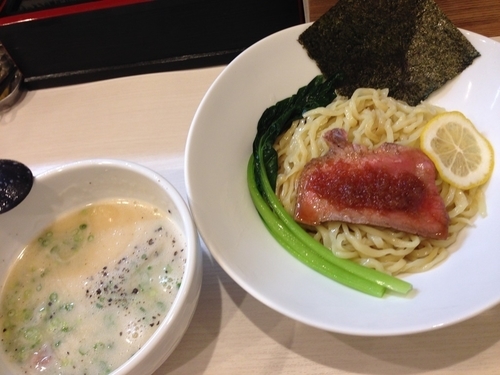 「牛つけ麺」@牛そば まるはの写真