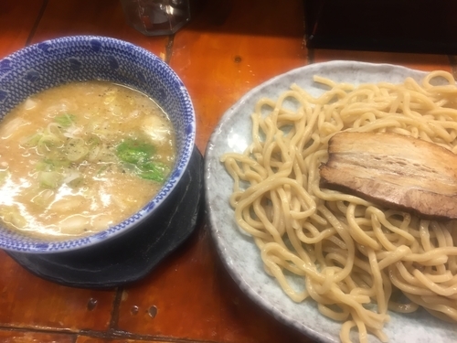 「塩つけ麺・大（880円）」@つけ麺 紫匠乃 門前仲町店の写真