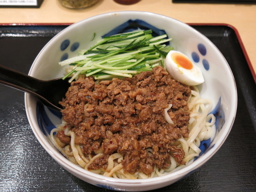 「ジャージャン麺＋麺大盛り：630円＋150円＋消費税」@三商巧福 赤坂店の写真